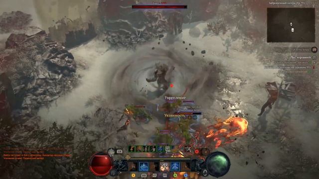 Diablo 4 - Кошмарное подземелье уровень 95 Друид Бастион