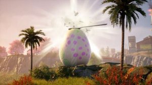 Goat simulator 3. Open big egg.