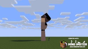 Minecraft Giantess stomp