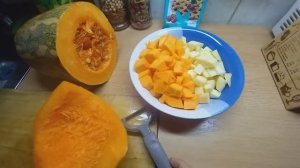 ГОТОВИМ КИСЕЛЬ ИЗ ТЫКВЫ