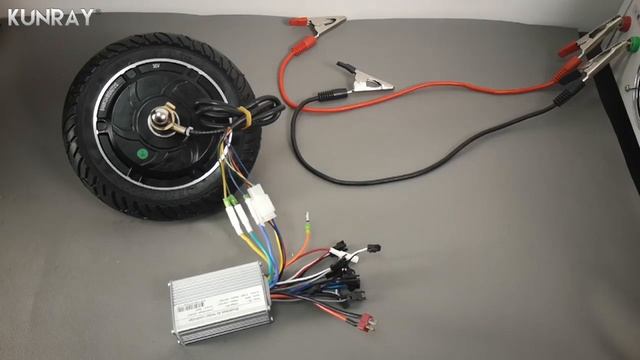 8inch Electric sccoter Hub motor wheel set 24-48v 350w, Controller Sets смотреть онлайн