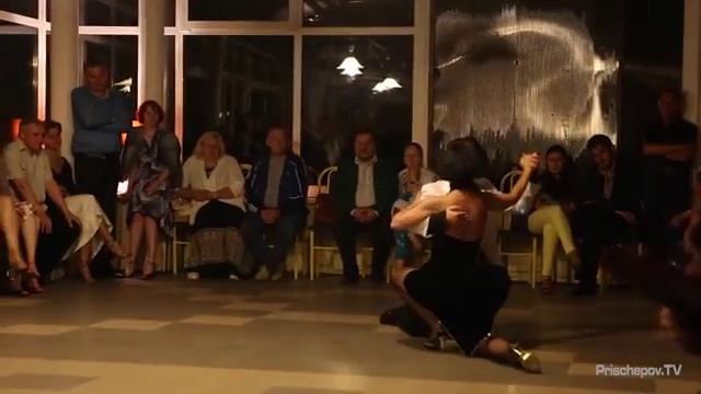 Александр Якушев и Татьяна Чумак, Aerotango 2015 смотреть онлайн