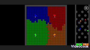 синий vs красный vs зелёный vs оранжевый 🤯