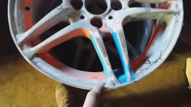 СВАРКА АРГОНОМ ЛИТЫХ ДИСКОВ р15 смотреть онлайн