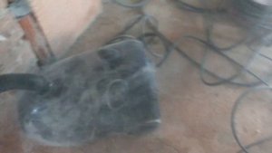 Сожгли пылесос