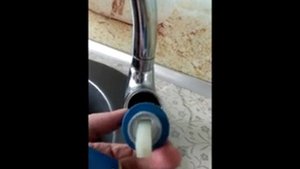 Замена картриджа смесителя.