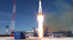 Посадка ракеты Союз