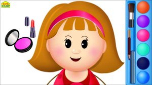 Let's Play With Elly Make Up Face ? Princess Look | Episode 6 | Fun Learning video By Kidscamp