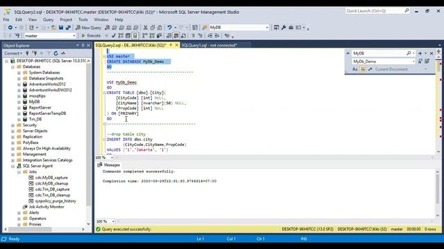 Change Data Capture (CDC) Fitur di SQL Server смотреть онлайн