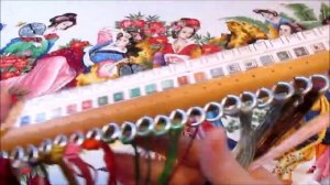 12 КРАСАВИЦ/ПРОМЕЖУТОЧНЫЙ ОТЧЕТ/9 КРАСОТКА ВЫШИТА!!!