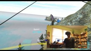 Glider Island 1.1: Vive Hand Controllers