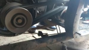 Натяжка ремней на мотороллере муравей с двигателем Лифан 11лс