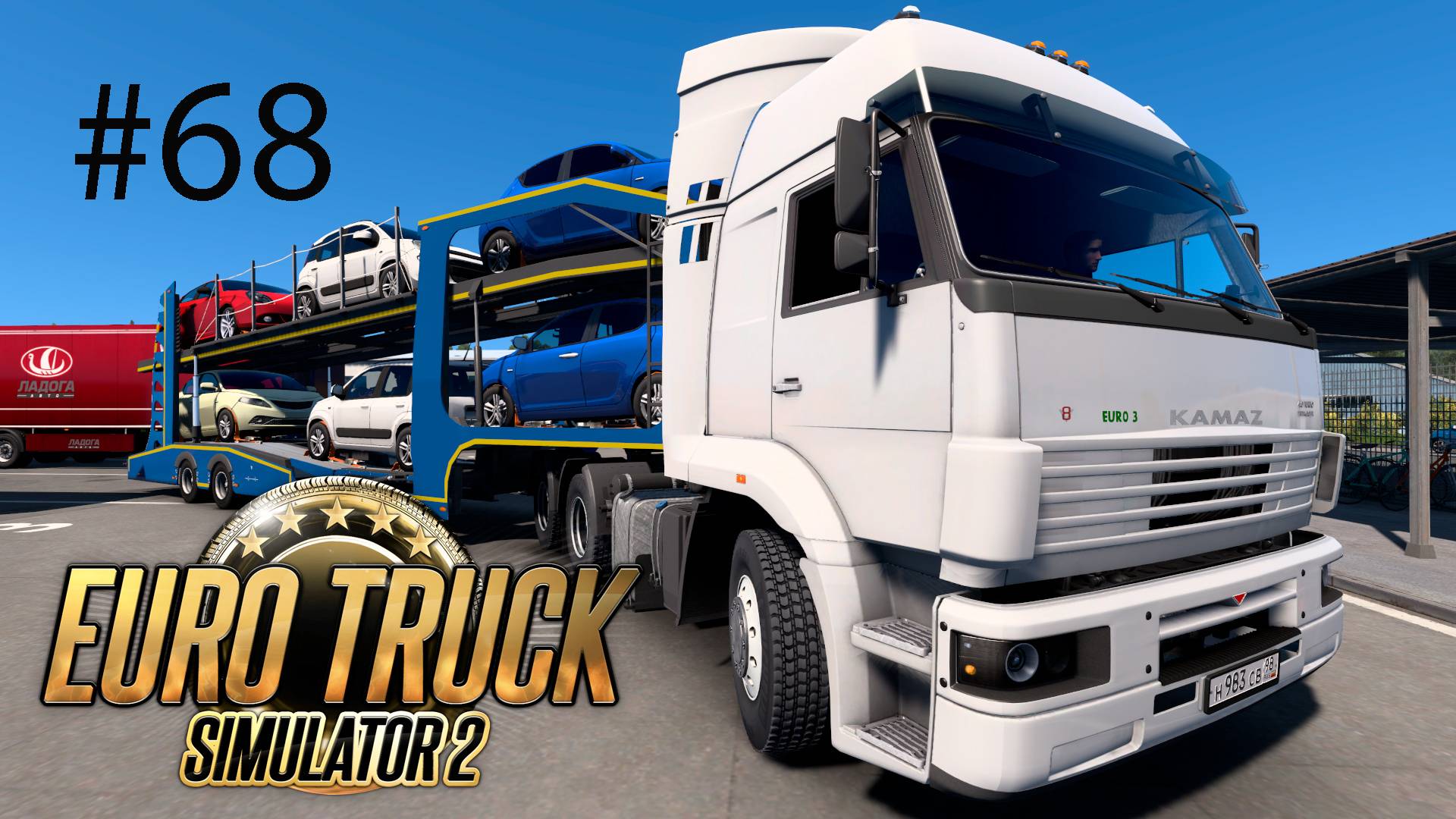 Euro Truck Simulator 2. #68. Карта «RusMap».