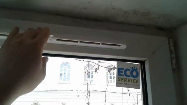 Eco Air Приточный клапан ИНФИЛЬТРАЦИИ воздуха