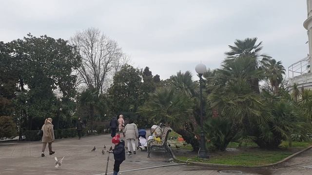 Сочи | Прогулка по Курортному проспекту | ул Соколова и в парк