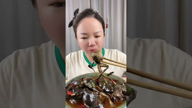 Asmr Eating Spicy Food | Mukbang Chinese Food | Forest Frog смотреть онлайн