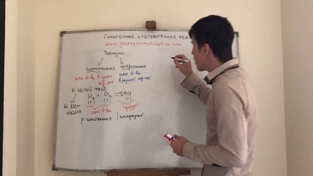 Гомогенные и гетерогенные реакции. Самоподготовка к ЕГЭ и ЦТ по химии