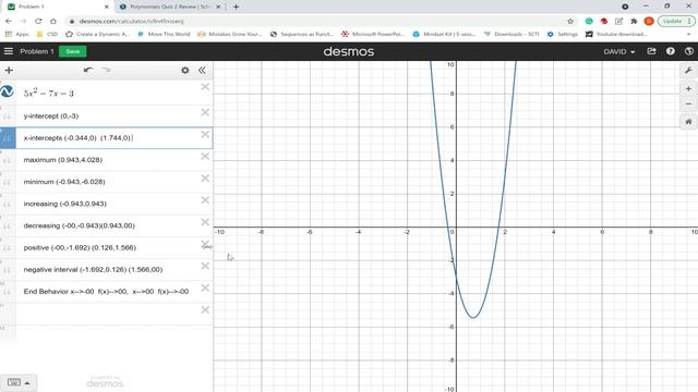 Integrated Math III Polynomials Quiz 2 Review смотреть онлайн