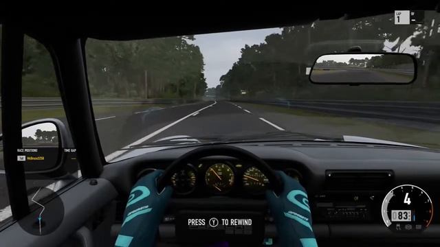 1987 Porsche 959 Max Speed on Le Mans. No Tuning - 456 PS смотреть онлайн