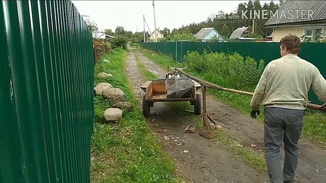 Как вручную загрузить большие камни в кузов. смотреть онлайн