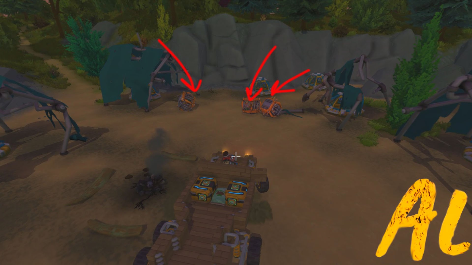 Грузан готов к работе! Scrap Mechanic.