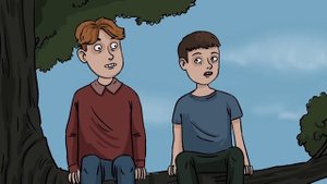 В деревне. Страшная рисованная история №96 (анимация)