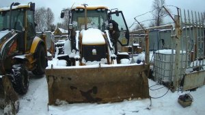 JCB 3CX правильный запуск.
