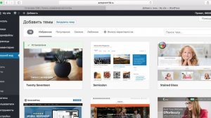 Создание сайта с нуля для новичков. Урок 6: Установка или изменение темы WordPress