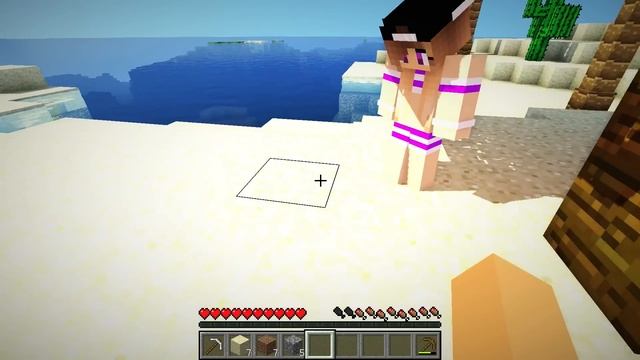 КАК МНЕ ПЕРЕЖИТЬ ПАЛЯЩЕЕ СОЛНЦЕ АНОМАЛЬНАЯ ЖАРА в МАЙНКРАФТ НУБ И ПРО ВИДЕО ТРОЛЛИНГ MINECRAFT смотреть онлайн