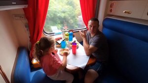 Поехали в Москву! Поезд Анапа -  Москва 011! Обзор нулевого вагона Люкс