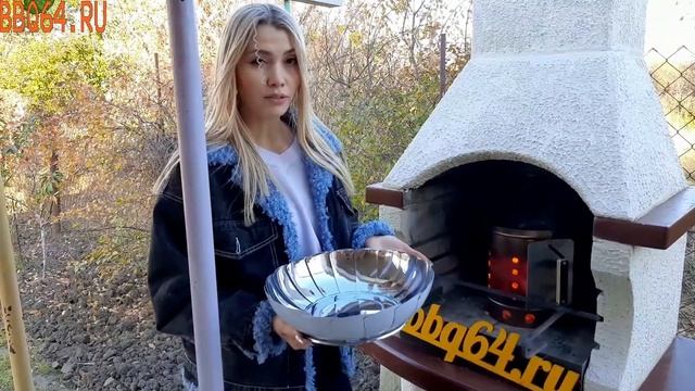 Готовим шашлык с помощью шампуров-самокрутов, кружки-розжигайки углей(стартера) и чаши-трансформер