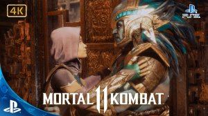 Mortal Kombat 11.Ultimate.Прохождение Сюжета.Часть 1.Дрожь Времени.Лёгкое Волнение.MK 11.PS5.4K.