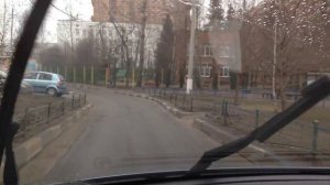 Дворники медленно двигаются