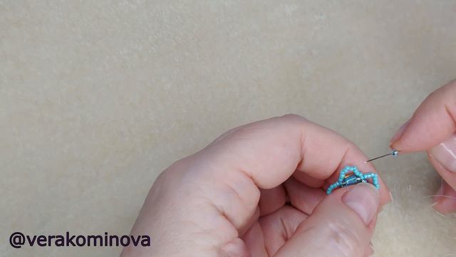 Минималистичные серьги к комплекту. Мини МК смотреть онлайн