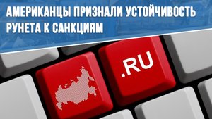 Американцы признали устойчивость Рунета к санкциям