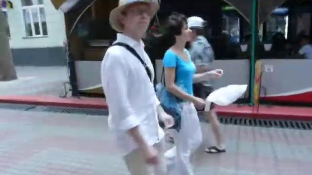 Прогулка по центральной улице Керчи. смотреть онлайн