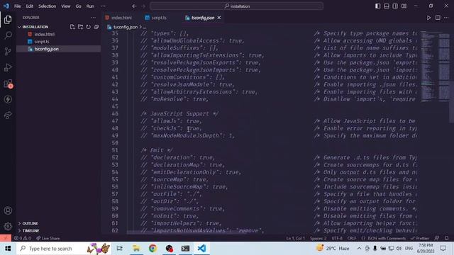 Typescript Course 2023 - Typescript installation Class 1