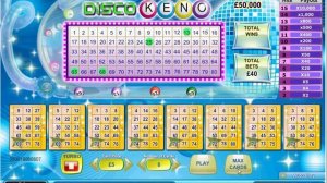 Disco Keno Best Keno Game with Free Cash and Deposit Bonus