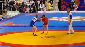 ч.Европы .Самбо.62 кг.Финал.Мужчины.(Europe championship. Sambo. 62 kg. The final. Men)