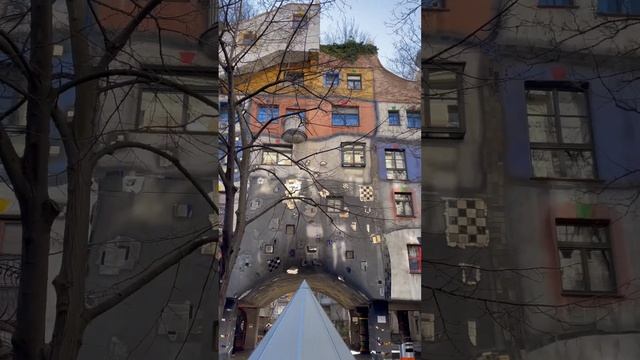 The artistique Hundertwasserhaus in Vienna    #vienna #wien #austria #tourism #streetart #art #colo