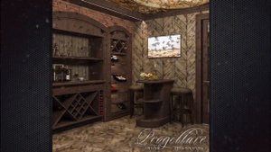 Дизайн винного погреба, Эскизный проект "Солнечное" винный погреб