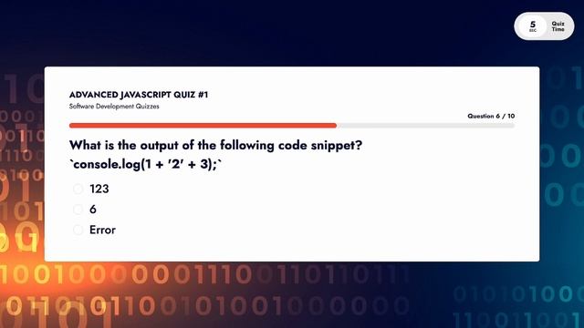 Advanced JavaScript Quiz (Part 2)