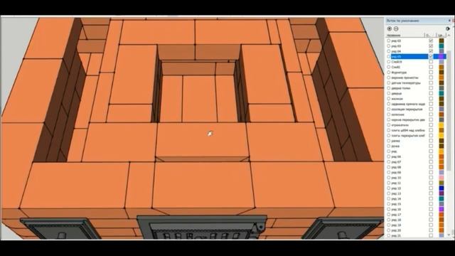 Кирпичная отопительная печь с нижним прогревом смотреть онлайн