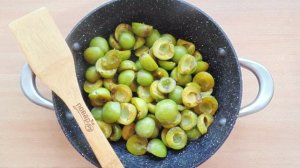 Варенье из зеленых слив на зиму