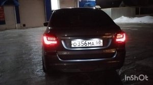 Задние светодиодные фонари лада гранта лифтбек в темное время