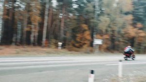 Как валит мотоцикл Восход 3М 175 Кубов по трассе #мотоциклы #мотоциклыссср #мотоциклвосход