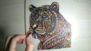 Собираю деревянный АРТ пазл