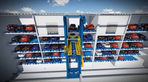 Механизированная парковка жилой комплекс "Оазис"