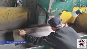 Шлифовка ножей гильотины НД3314