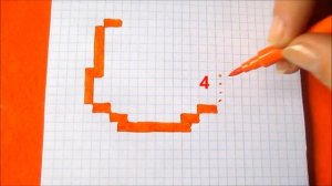 Как нарисовать Черного Кота  по клеточкам How to Draw Black Cat Pixel Art for Kids